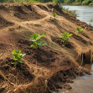 Manfaat Cocomesh Untuk Erosi Tanah